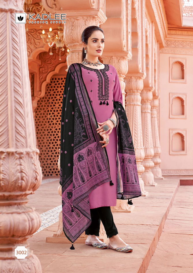 Sukanya By Kadlee Designer Rayon Kurti With Bottom Dupatta Wholesale Price In Surat
